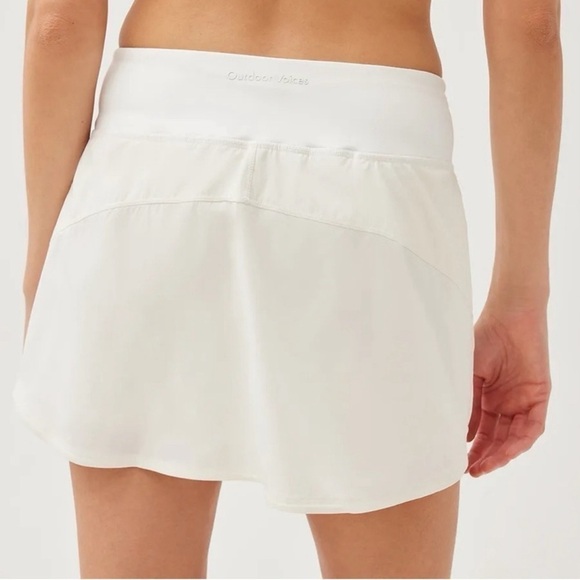 *NWT* Outdoor Voices Hudson 4" Skort Shorts Pocket White Size XXXL - Picture 2 of 5
